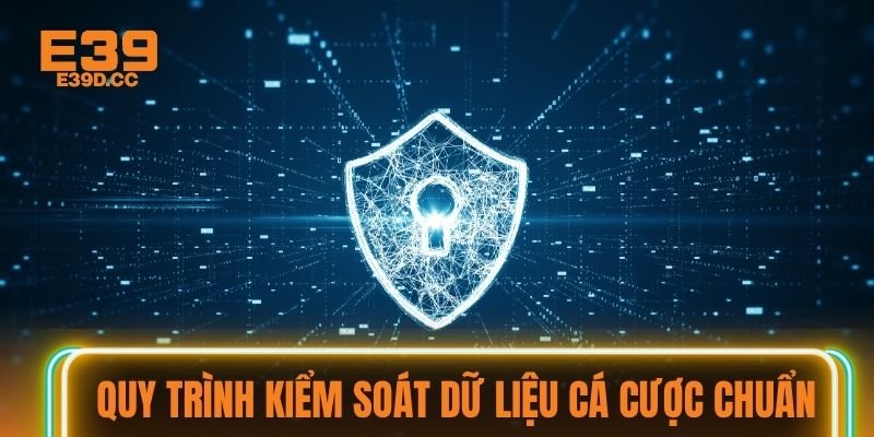 Quy trình kiểm soát dữ liệu cá cược chuẩn